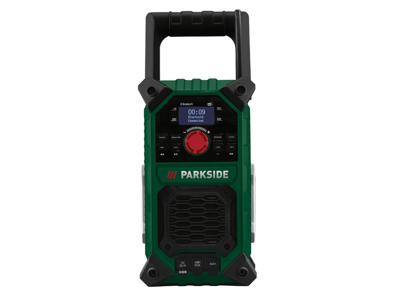 Gehe zu Vollbildansicht: PARKSIDE® 20 V / 12 V / 230 V Akku-Baustellenradio »PBPA 20-Li B2«, ohne Akku und Ladegerät - Bild 6