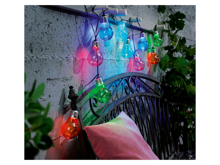 Gehe zu Vollbildansicht: LIVARNO home LED Sommerlichterkette, 30 LEDs - Bild 2