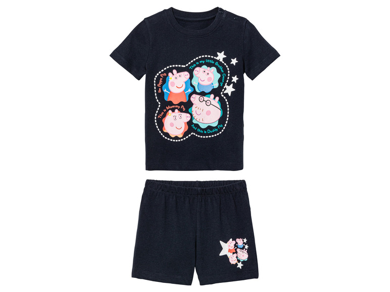 Gehe zu Vollbildansicht: Kleinkinder Pyjama, kurz, aus reiner Baumwolle - Bild 11
