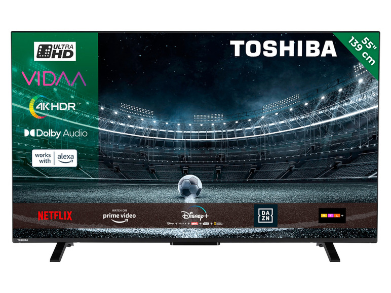 Gehe zu Vollbildansicht: TOSHIBA 4K UHD Fernseher »55UV2363DA«, Smart TV, Vidaa, 55 Zoll - Bild 1