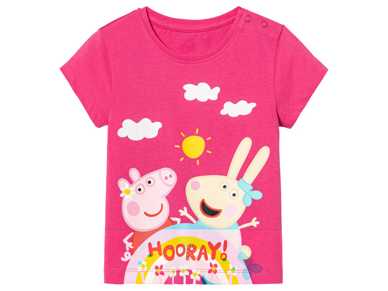 Gehe zu Vollbildansicht: Kleinkinder T-Shirts, 2 Stück, aus reiner Baumwolle - Bild 22