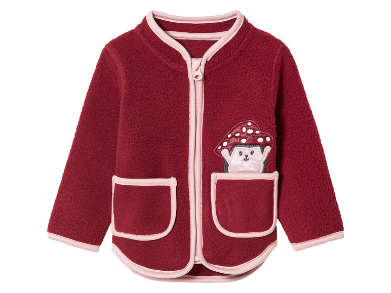 Gehe zu Vollbildansicht: lupilu® Baby Fleecejacke mit abgerundetem Saum - Bild 5