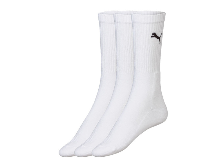 Gehe zu Vollbildansicht: Puma Herren Socken, 3 Paar, mit gepolsterter Sohle - Bild 11