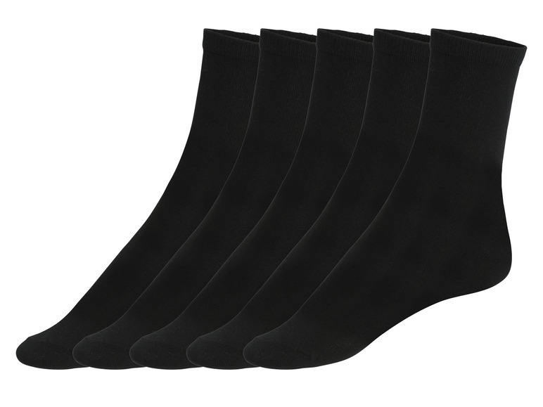 Gehe zu Vollbildansicht: esmara® Damen Socken, 5 Paar, mit Bio-Baumwolle - Bild 2