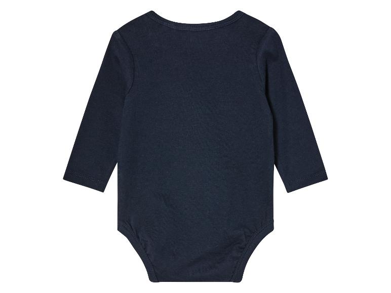 Gehe zu Vollbildansicht: lupilu® Baby Bodys, langarm, 3 Stück - Bild 9