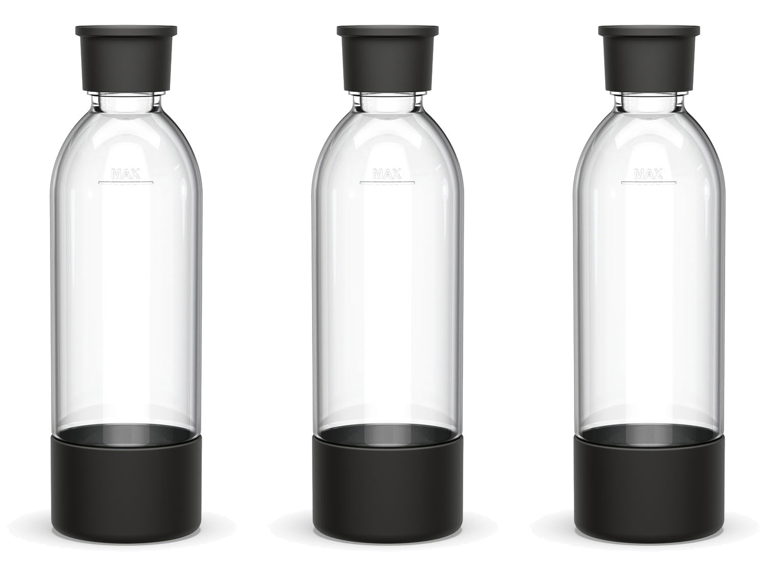 Wassersprudler »Twin« + 2 Ersatzflaschen LIDL Tritan 
