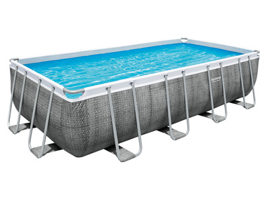 Bestway - Power Steel™ Frame Pool Komplett-Set mit Filterpumpe, ca. L 549 x B 274 x L 122 cm