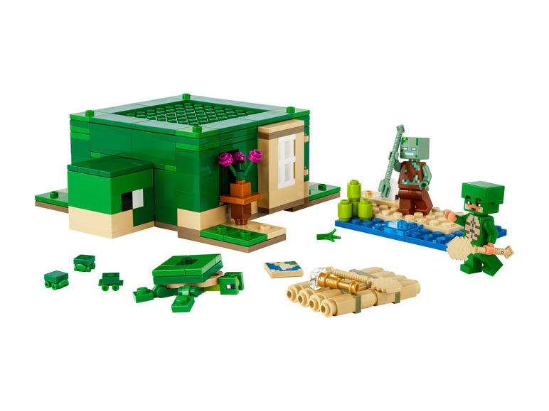 Gehe zu Vollbildansicht: Lego Minecraft 21254 »Das Schildkrötenstrandhaus« - Bild 6