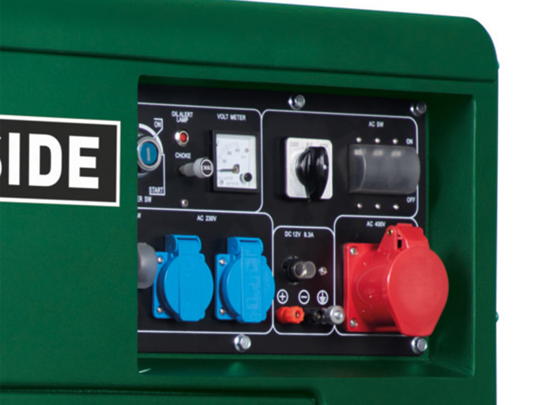 PARKSIDE® Diesel Stromerzeuger «PDSE W, A1», PS 5000 7,7 5000