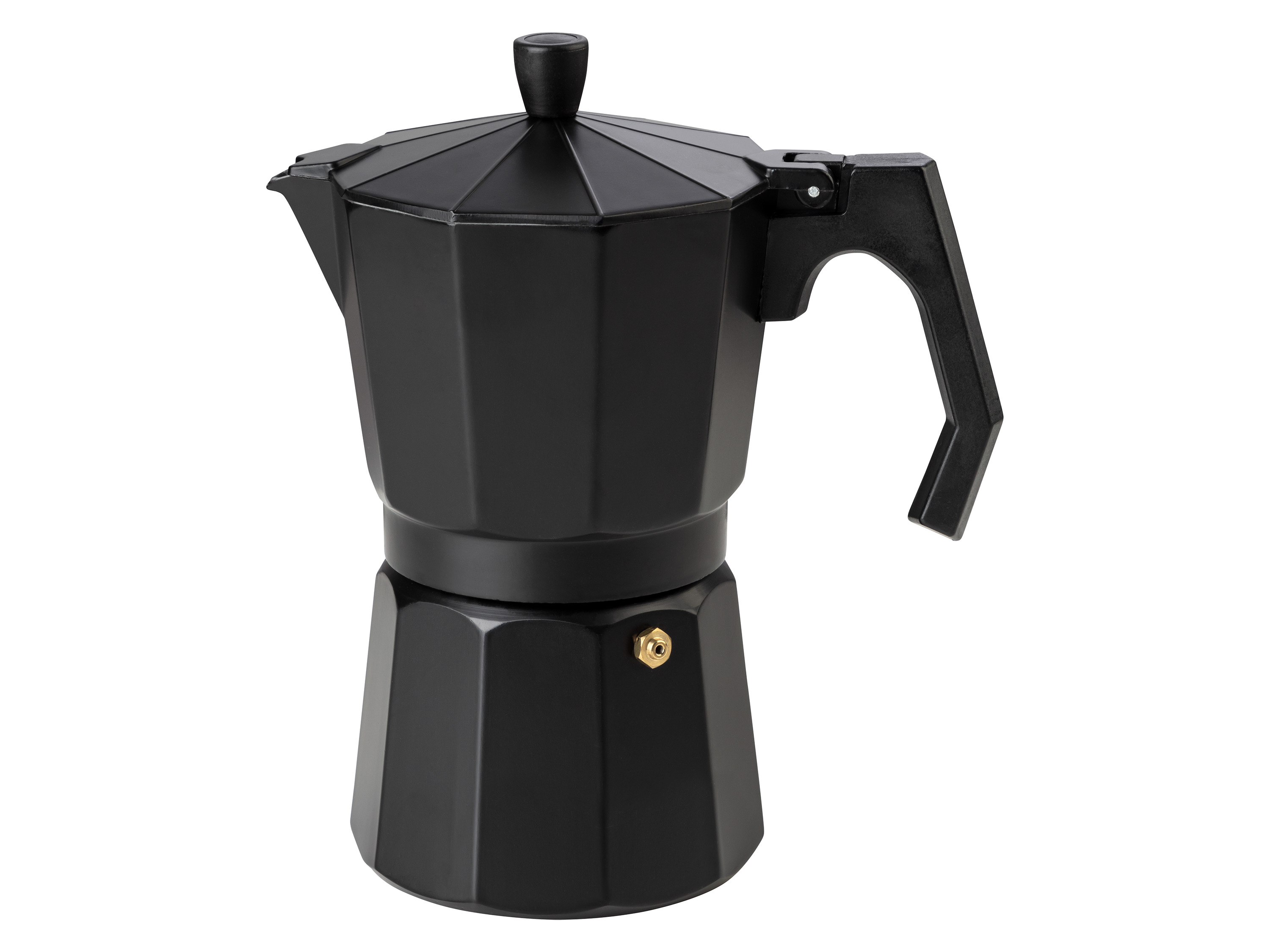 ERNESTO® Espressokocher 9 Tassen (schwarz)