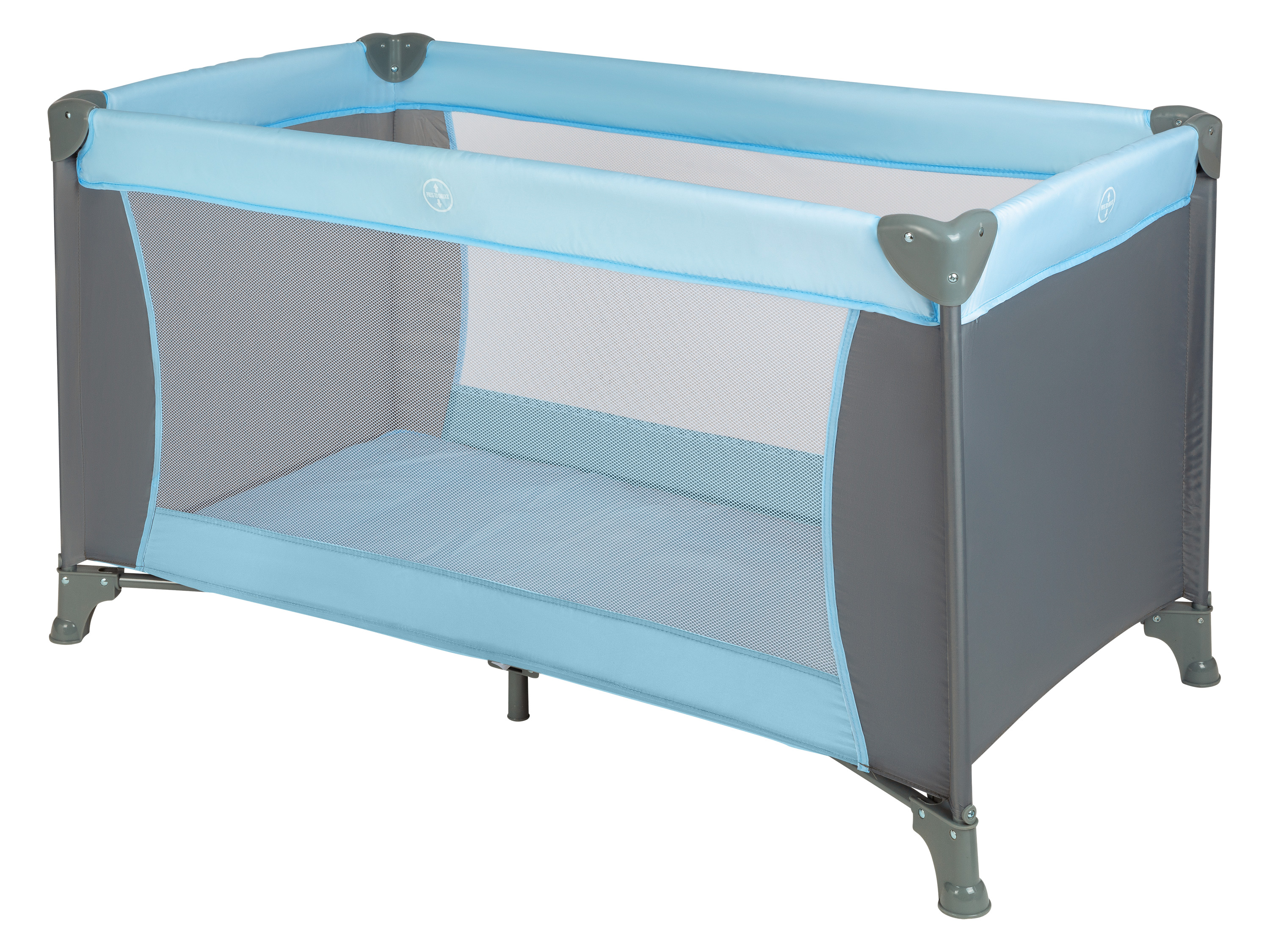 lupilu® Baby Reisebett (blau)