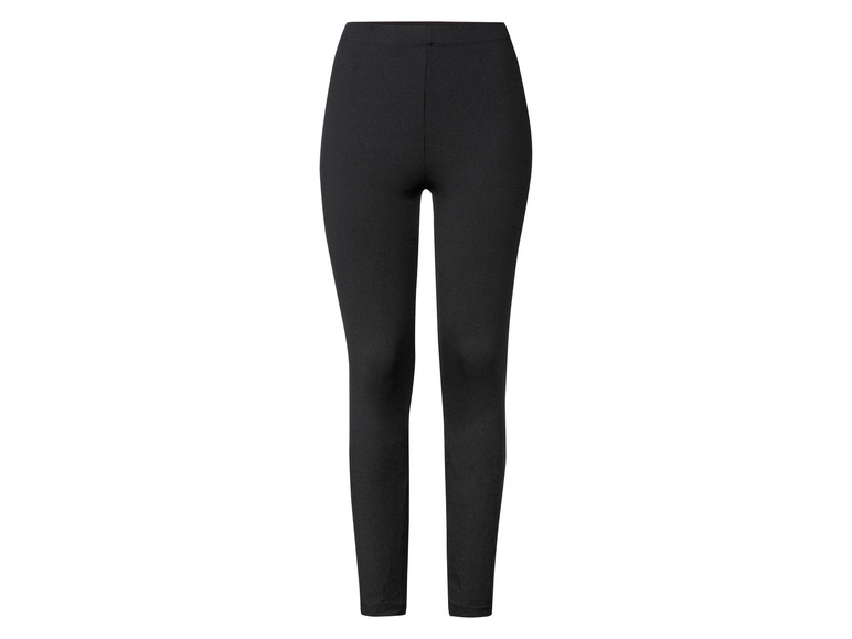 Gehe zu Vollbildansicht: esmara® Damen Gerippte Leggings, hohe Leibhöhe - Bild 4