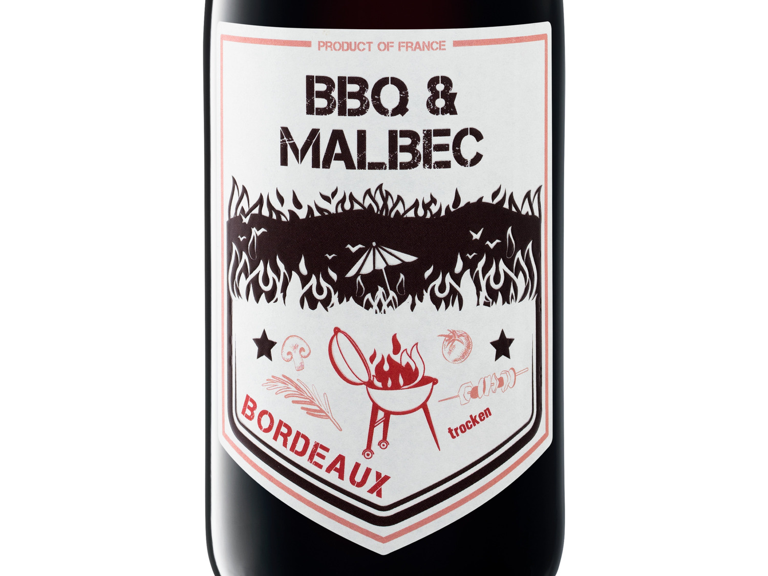 BBQ & Malbec Bordeaux | 2020 AOP trocken, Rotwein LIDL