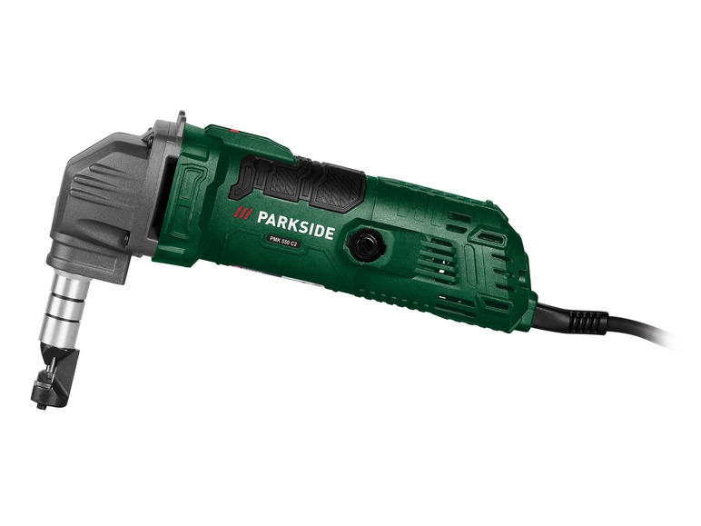 Gehe zu Vollbildansicht: PARKSIDE® Knabber »PMK 550 C2«, 550 W, bis 2,5 mm in Aluminium - Bild 1