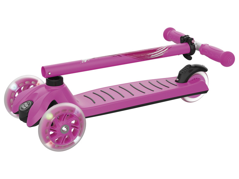 Gehe zu Vollbildansicht: Playtive Tri-Scooter mit farbigen LED-Rollen - Bild 14