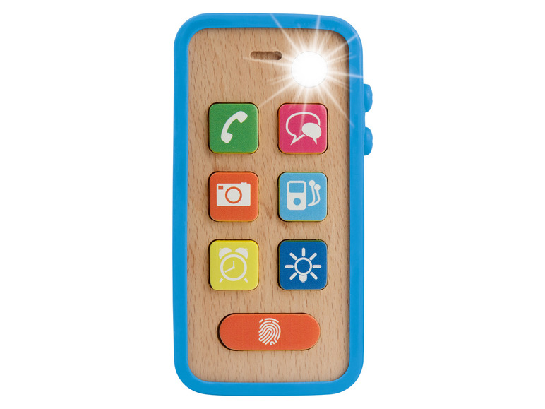 Gehe zu Vollbildansicht: Playtive Holz Lerntablet / Handy und Kamera - Bild 5