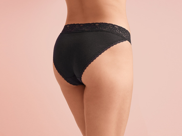 Gehe zu Vollbildansicht: esmara® Damen Slips, 5 Stück, mit eleganter Spitze - Bild 26