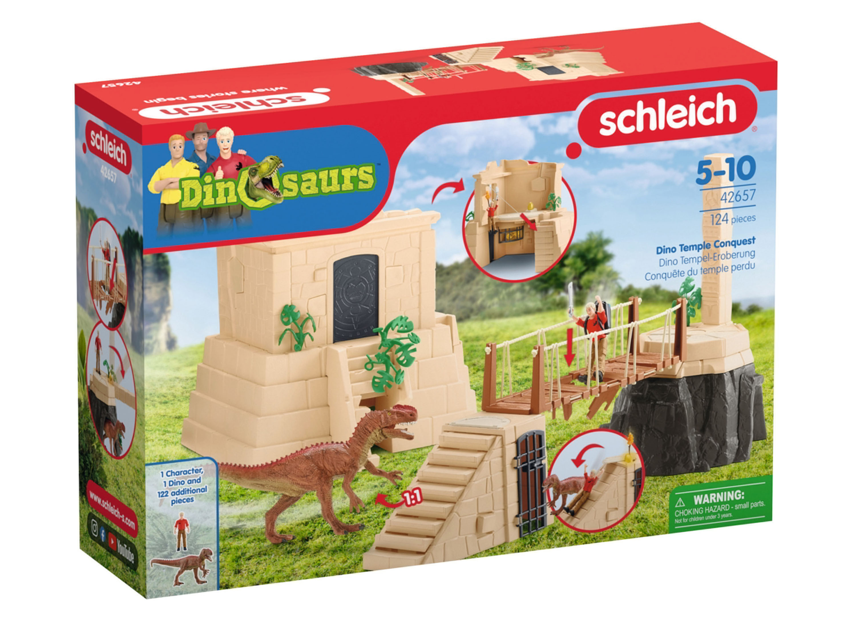 Schleich 42657 »Abenteuer im Dino Tempel«