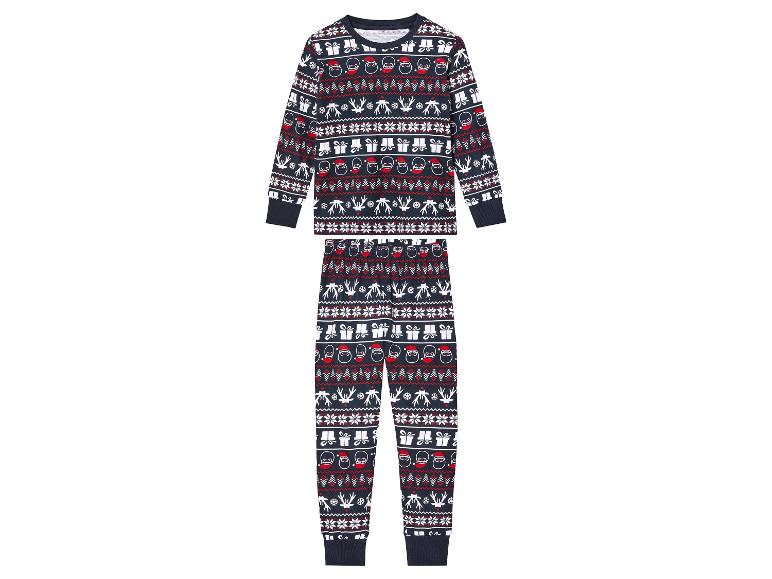 Gehe zu Vollbildansicht: lupilu® Kinder Pyjama, mit Weihnachtsdesign - Bild 11