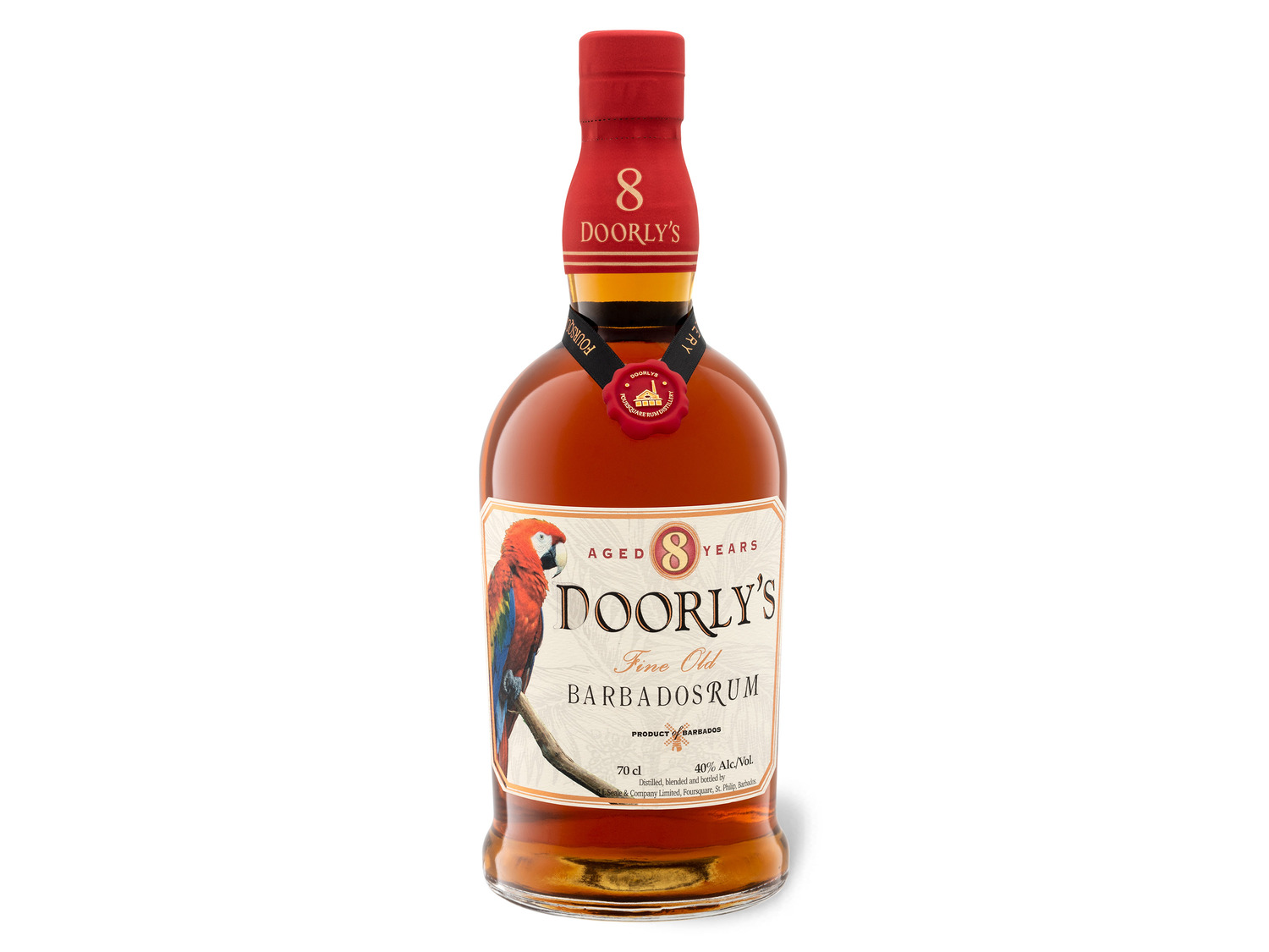 Rum LIDL | Barbados 40% Jahre Vol Doorly\'s 8