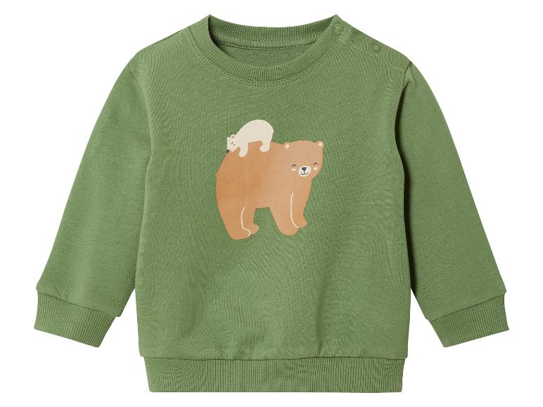 Gehe zu Vollbildansicht: lupilu® Baby Sweatshirt, mit hohem Baumwollanteil - Bild 5