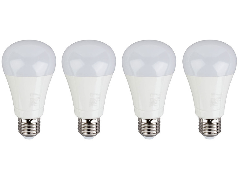 Smart für Lichtfarbensteuerung, - Leuchtmittel Watt, Home, Set E27 LIVARNO 4er 9 home Zigbee