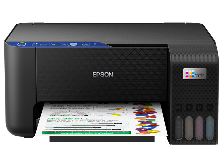 schwarz »ET-2811« EcoTank inkl. zusätzlicher Tintenstrahldrucker Tintenflasche EPSON Multifunktions