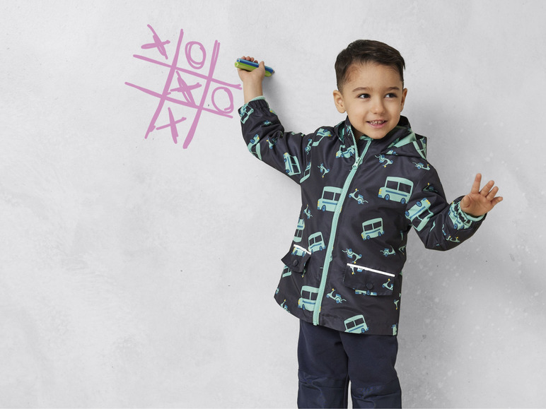 Gehe zu Vollbildansicht: lupilu® Kinder 3-in-1-Allwetterjacke, 2-tlg. mit Fleece - Bild 3