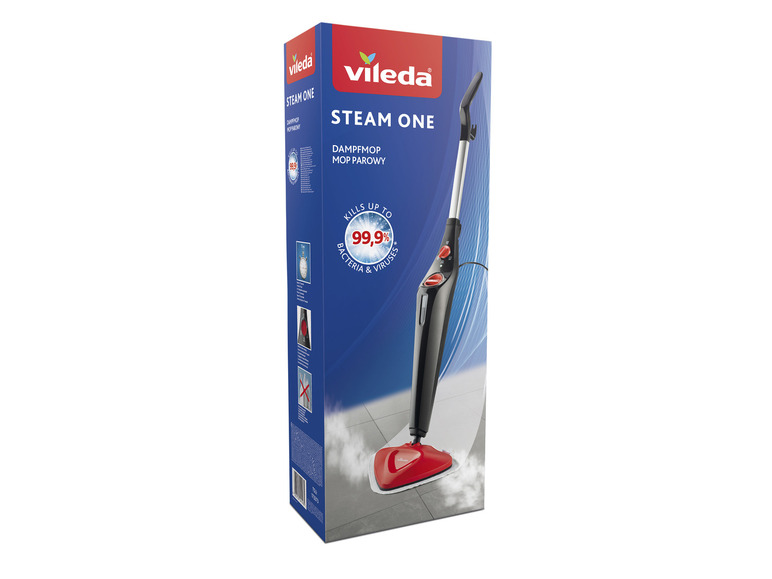 Gehe zu Vollbildansicht: Vileda Dampfmop »Steam One«, 1550 W, mit Teppichgleiter - Bild 2