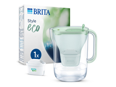 BRITA Wasserfilter-Kanne Style ECO inkl. 1x MAXTRA PRO ALL-IN-1Filterkartusche