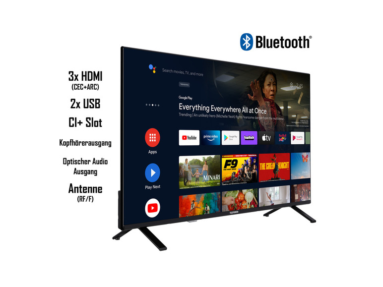 Gehe zu Vollbildansicht: TELEFUNKEN Fernseher »XUAN751S« Android Smart TV 4K UHD - Bild 4