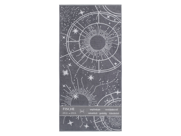Gehe zu Vollbildansicht: Gözze Saunatuch »Sternzeichen«, reine Baumwolle, 80 x 180 cm - Bild 79