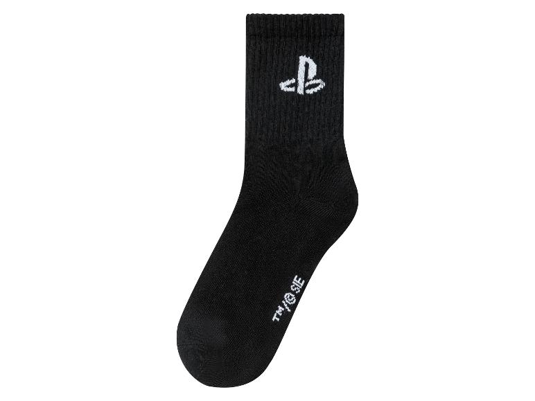 Gehe zu Vollbildansicht: PLAYSTATION / XBOX Kinder Socken, 3 Paar, mit Baumwolle - Bild 9