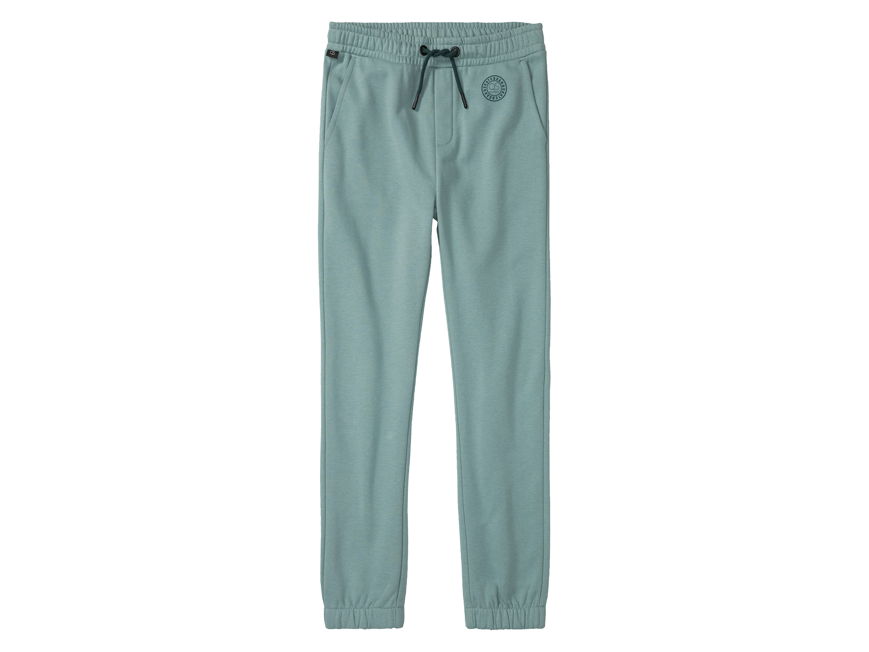 QS by s.Oliver Kinder Mädchen Jungen Hose (Bündchen/türkis, XS (128/134)) XS (128/134)