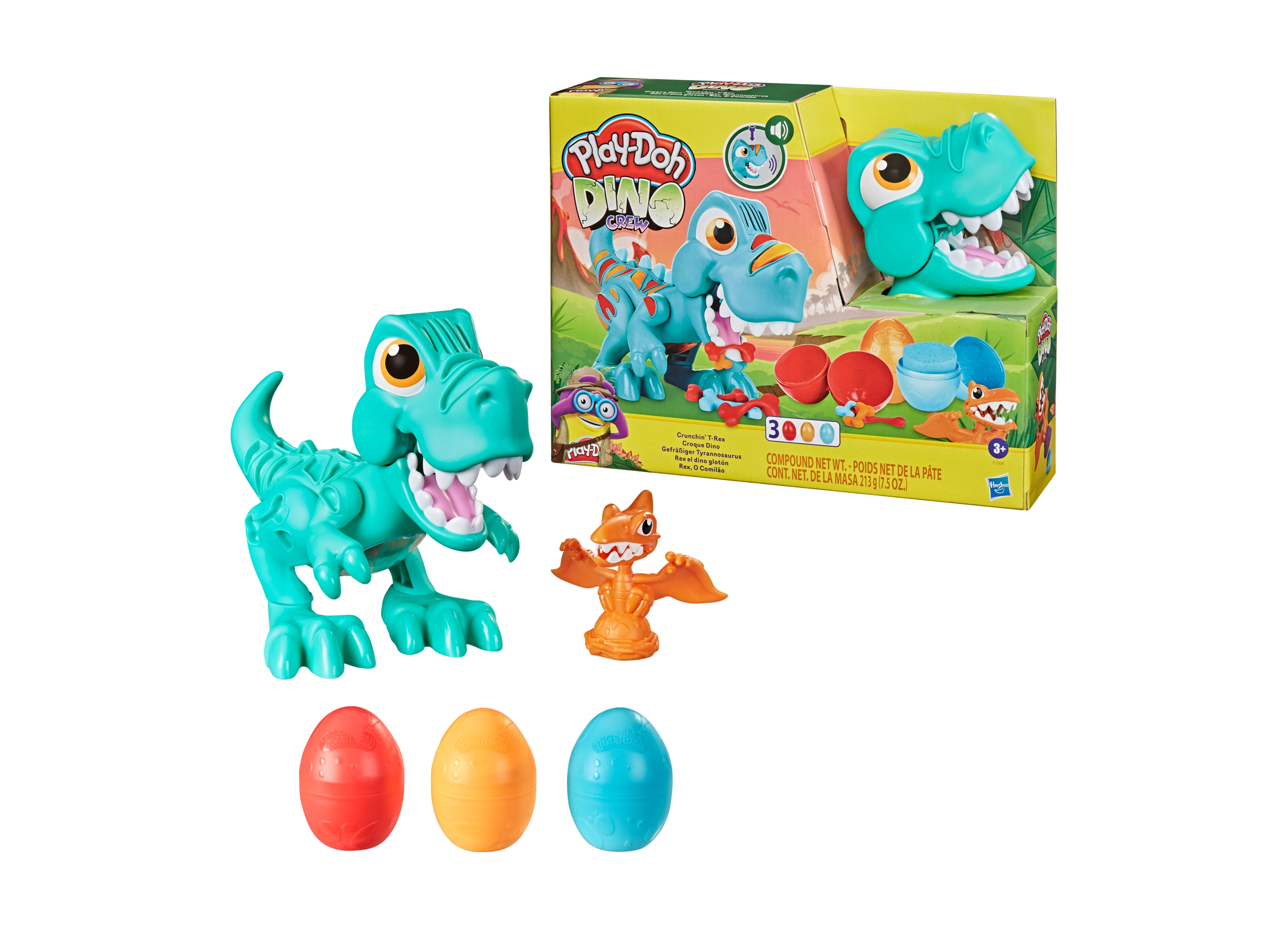 Play Doh Gefräßiger Tyrannosaurus, mit Dinosaurier-Geräuschen