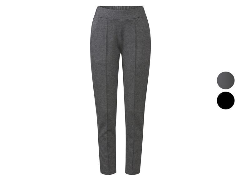 Gehe zu Vollbildansicht: esmara® Damen Buisness-Joggers mit Bügelfalte - Bild 1