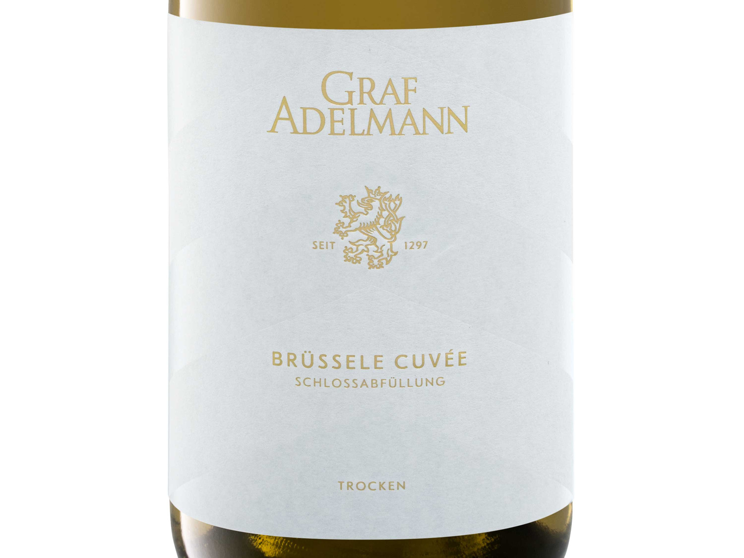 Graf Adelmann Brüssele trocken, 2022 Weißwein Cuvée VDP