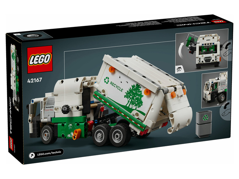 Gehe zu Vollbildansicht: LEGO® Technic 42167 »Mack® LR Electric Müllwagen« - Bild 7