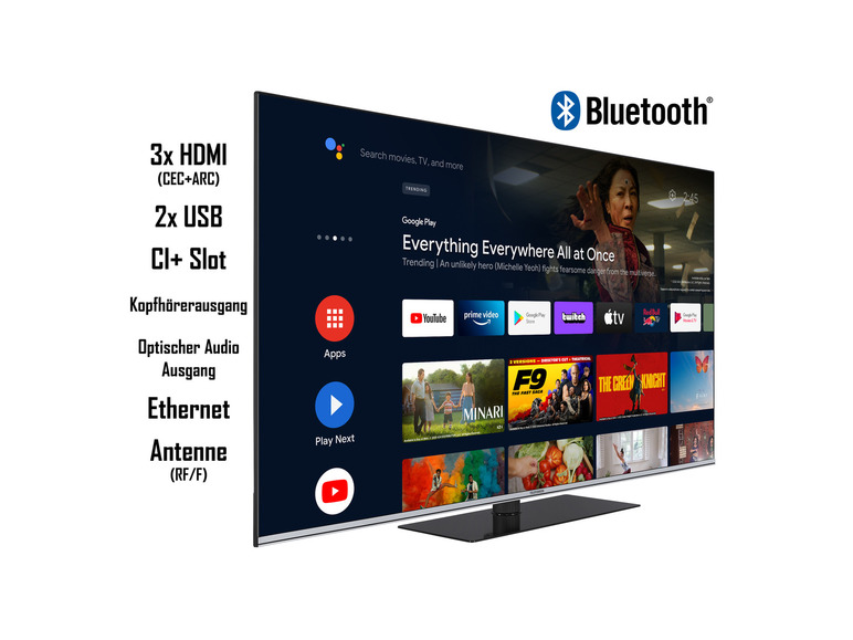 Gehe zu Vollbildansicht: TELEFUNKEN Fernseher »QUAN900M« QLED Android Smart TV 4K UHD - Bild 21