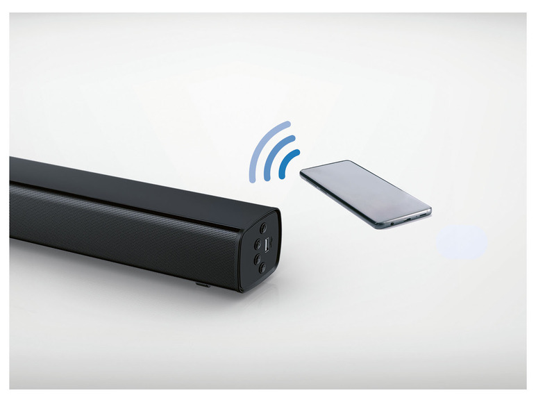 SILVERCREST® Stereo Soundbar, 2.1-System, Bluetooth®