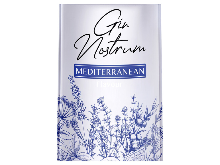 Gehe zu Vollbildansicht: Gin Nostrum Mediterranean Gin 40% Vol - Bild 2