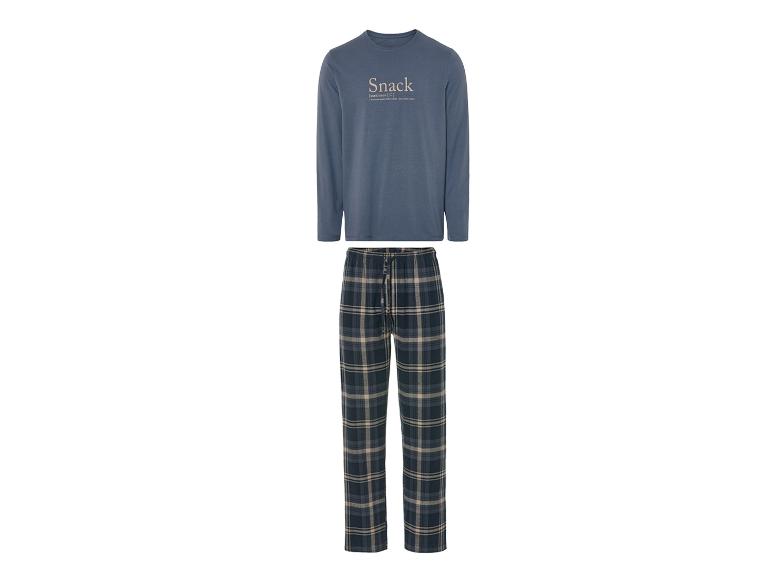 Gehe zu Vollbildansicht: LIVERGY® Herren Pyjama aus weicher, wärmender Flanell-Qualität - Bild 2