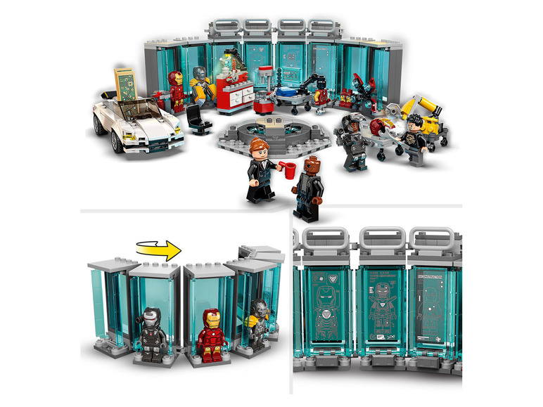 LEGO® Marvel Super Heroes LEGO Marvel Mans 76216 Werkstatt« »Iron
