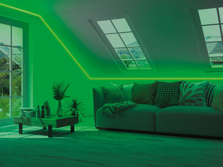 LIVARNO home LED RGB Band 10 m dimmbar
