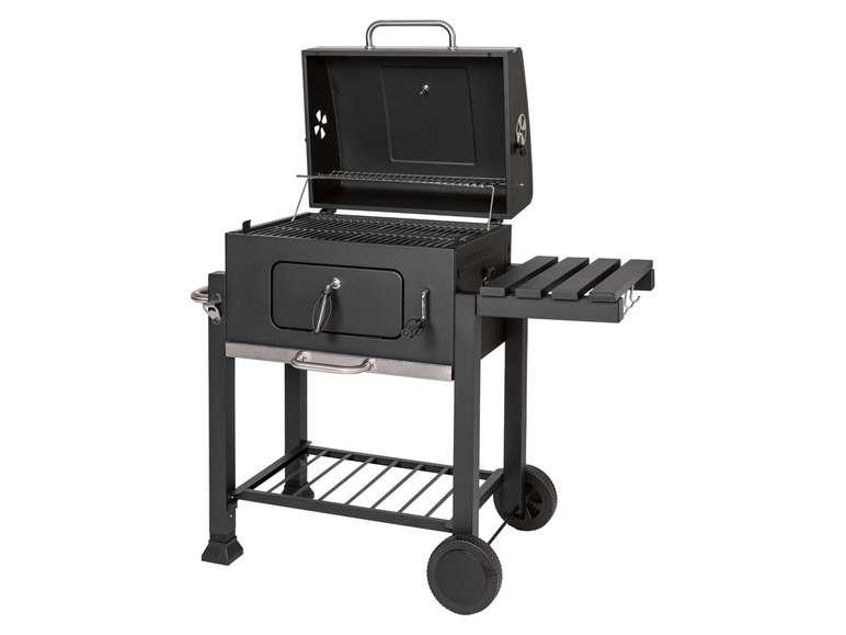 GRILLMEISTER Komfort-Holzkohlegrill »Toronto Click«, mit Thermometer