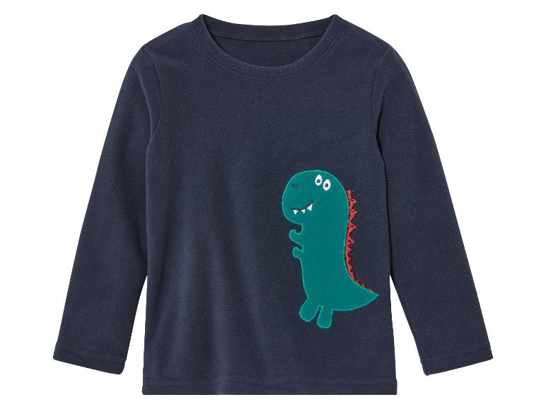 Gehe zu Vollbildansicht: lupilu® Kleinkinder Pyjama aus wärmender Fleece-Qualität - Bild 4