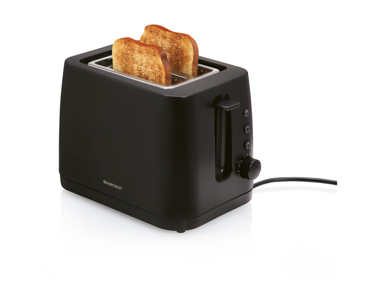Gehe zu Vollbildansicht: SILVERCREST® KITCHEN TOOLS Toaster STK 870 B2, mit Auftau-Funktion - Bild 2