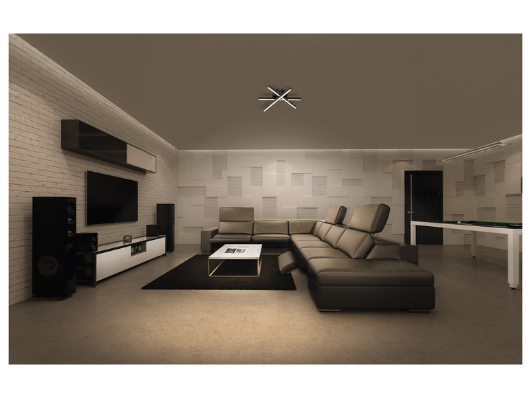 Gehe zu Vollbildansicht: LIVARNO home LED-Deckenleuchte, warmweißes Licht - Bild 20