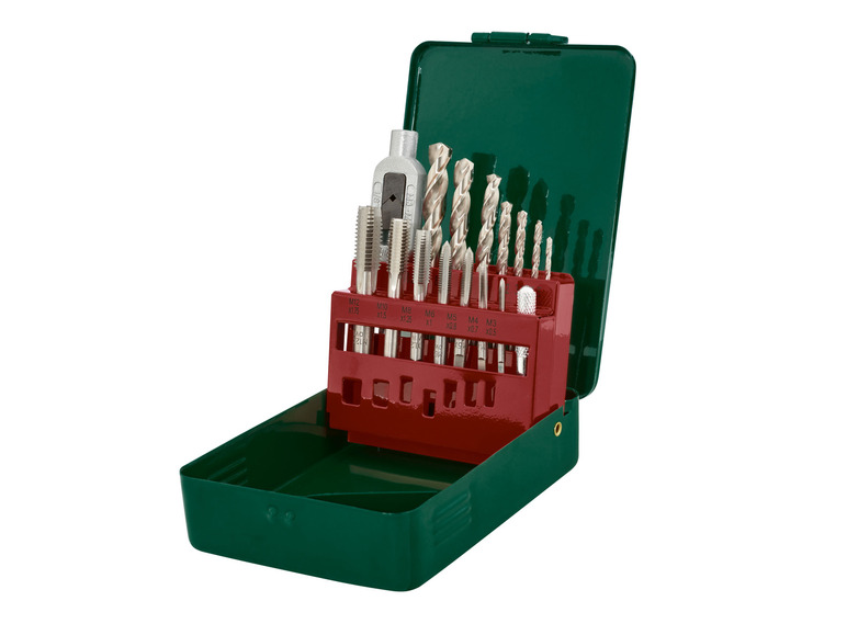 Gehe zu Vollbildansicht: PARKSIDE® Bohrer-Set, in Metallkassette - Bild 2