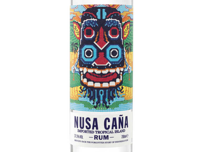 Nusa Caña Imported Tropical Island White Rum 37 5% Vol